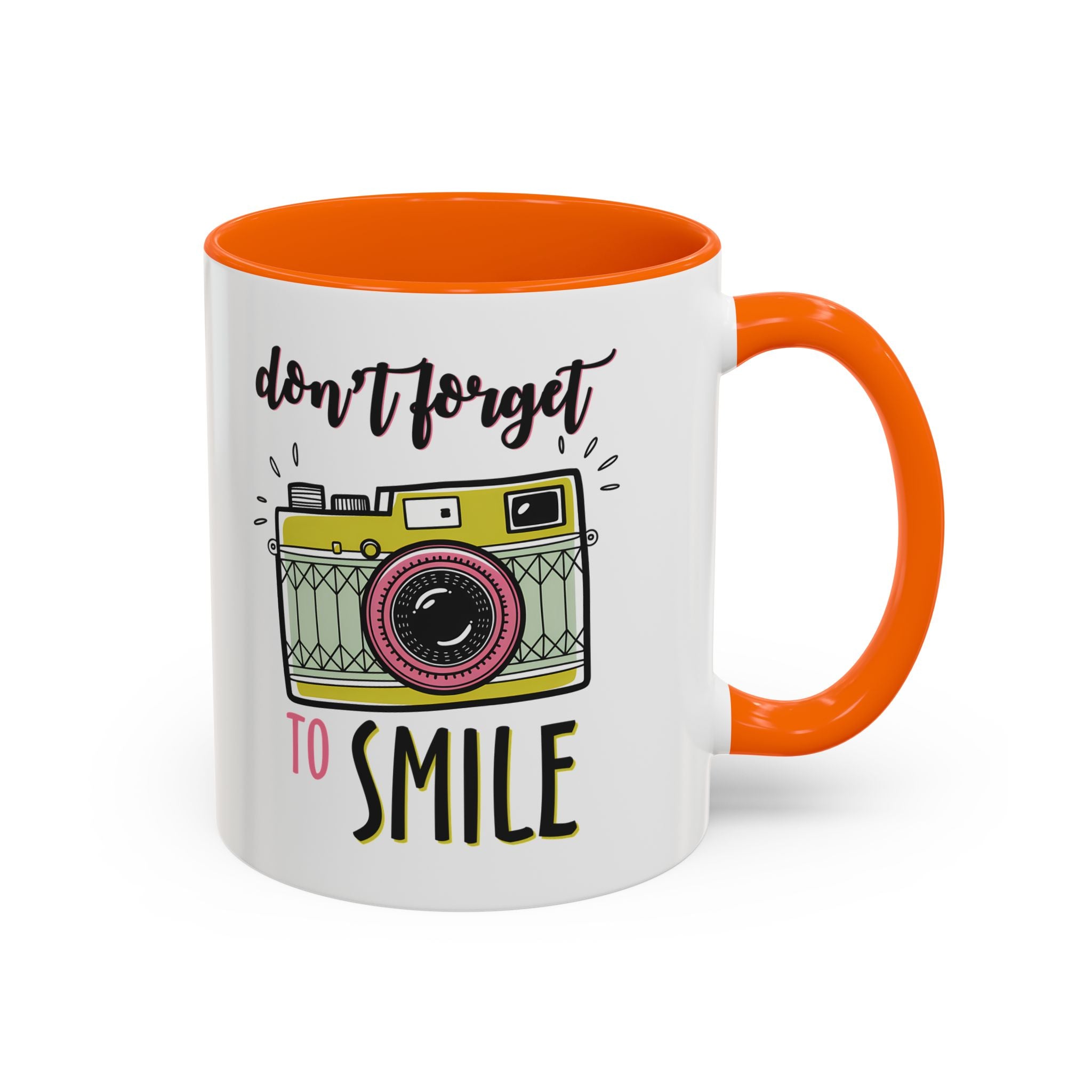 Inspirational Coffee Mug - 'Don't Forget to Smile' mental health