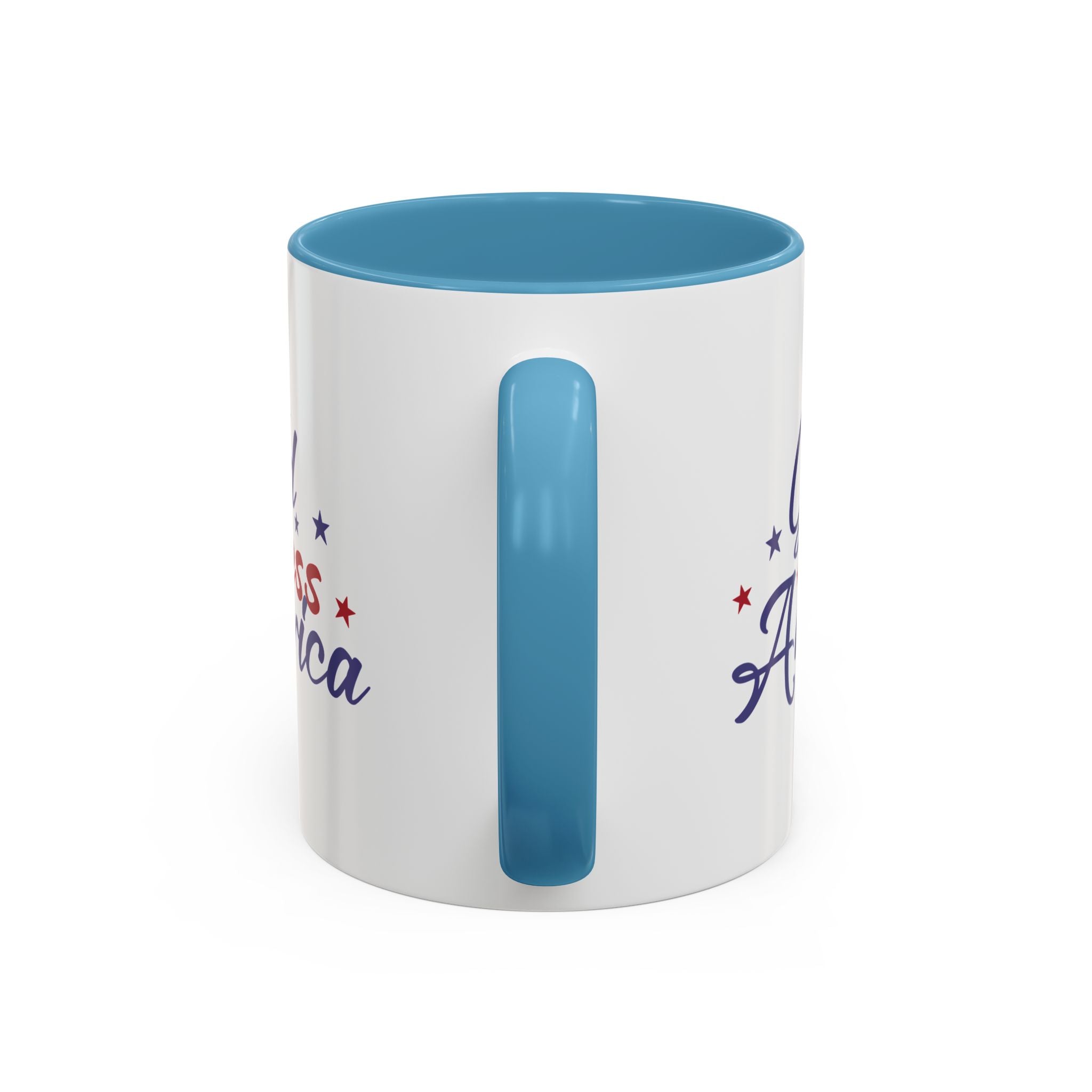 Patriotic Coffee Mug - God Bless America Design