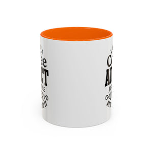 Coffee Addict Mug, Funny Coffee Lover Gift, Black Accent Mug, Warm Beverage Cup, Office Humor Drinkware