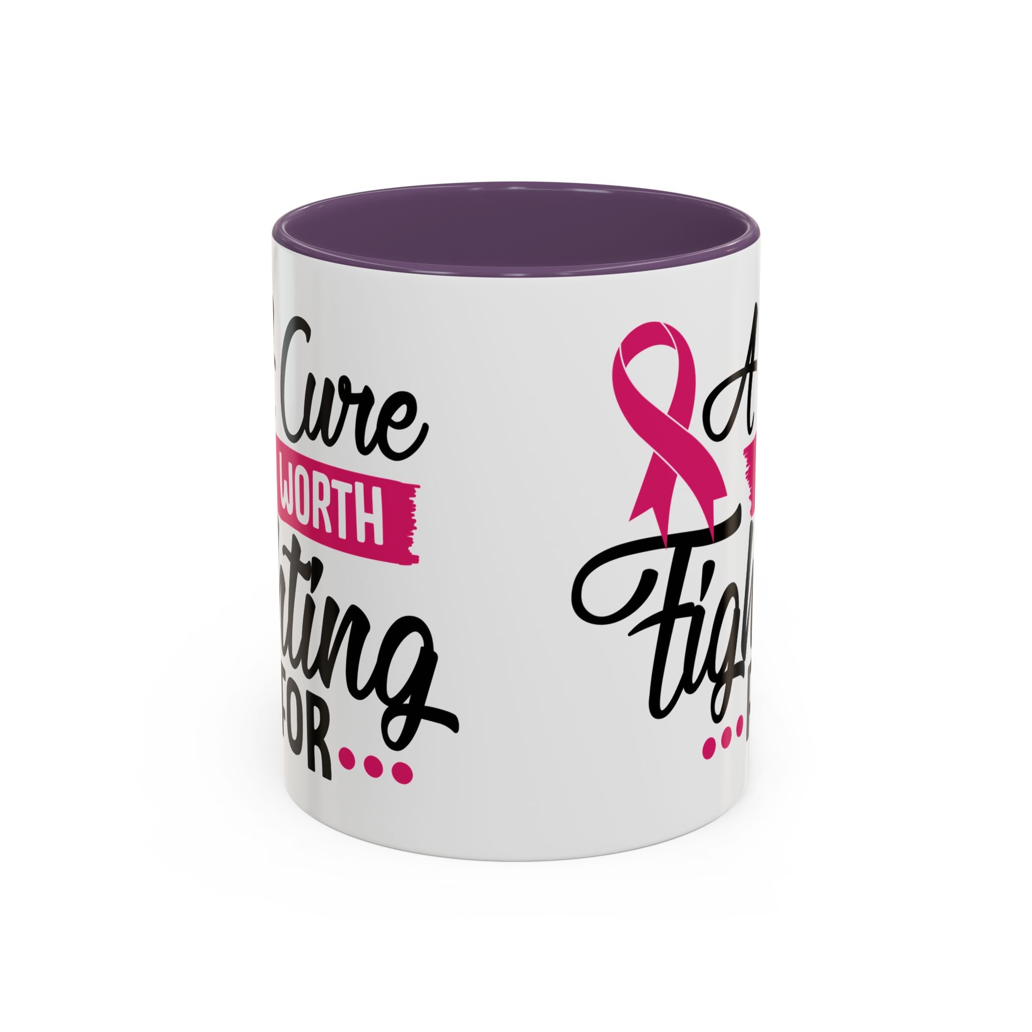 Inspirational Breast Cancer Awareness Mug, Supportive Gift for Fighters, 11oz & 15oz Coffee Cup - Perfect for Fundraisers, Hope, [...]