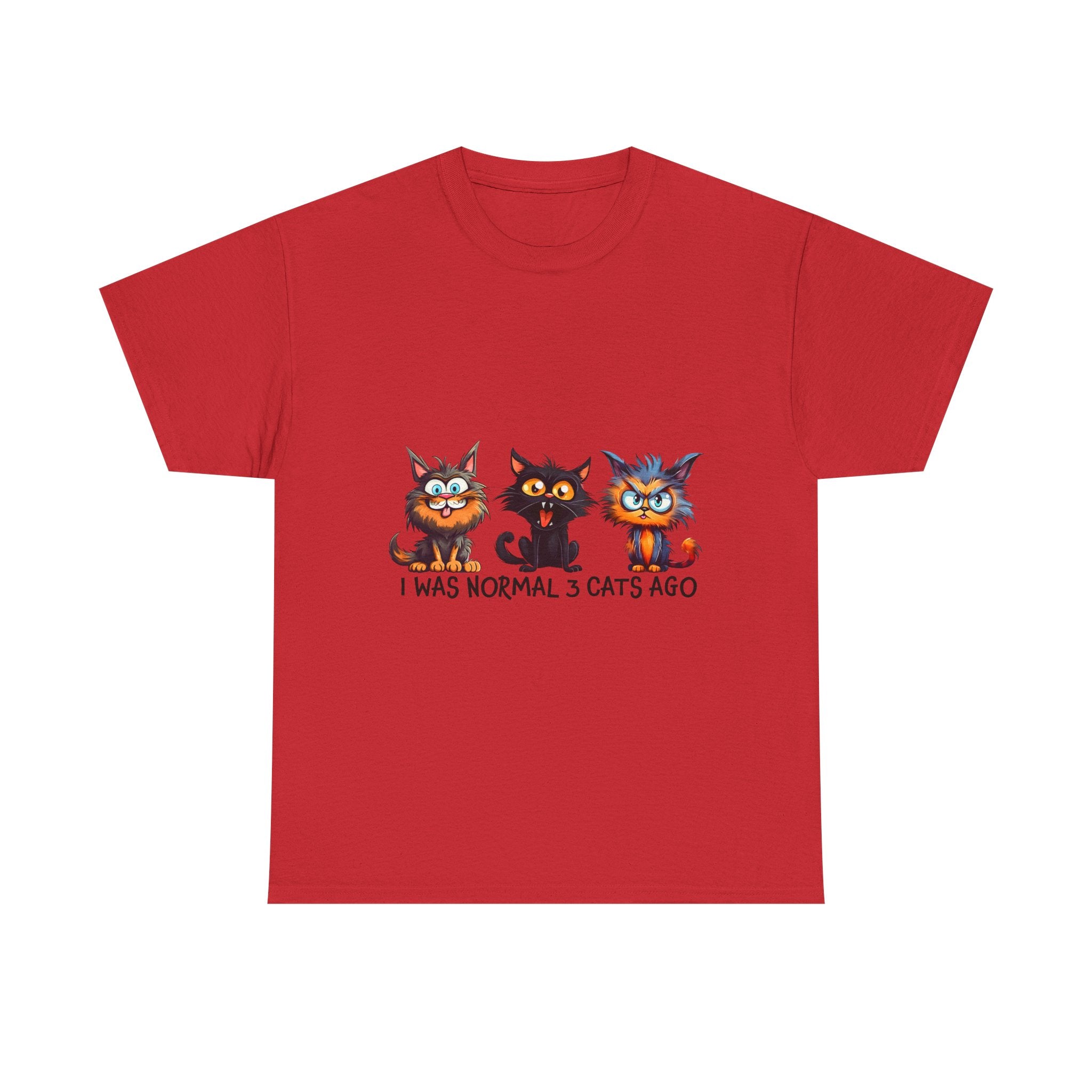 Funny Cat Lovers Tee - I Was Normal 3 Cats Ago, Unisex Shirt for Pet Owners, Cat Mom Gift, Cute Animal Tee, Cat-Themed Humor, Birthday [...]