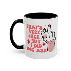 Sassy Accent Coffee Mug, Funny Gift, Humor Mug, Conversation Starter, Coffee Lover Gift, Unique Handmade Mug