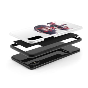 vampire girl horror art Tough Phone Cases