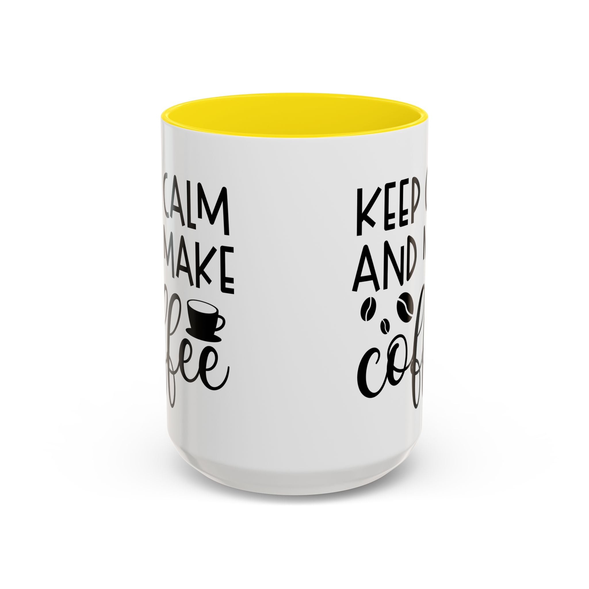 Keep Calm Coffee Mug - Fun Gift for Coffee Lovers, Kitchen Decor, Motivational Drinkware, Homebrew Enthusiast, Daily Motivation