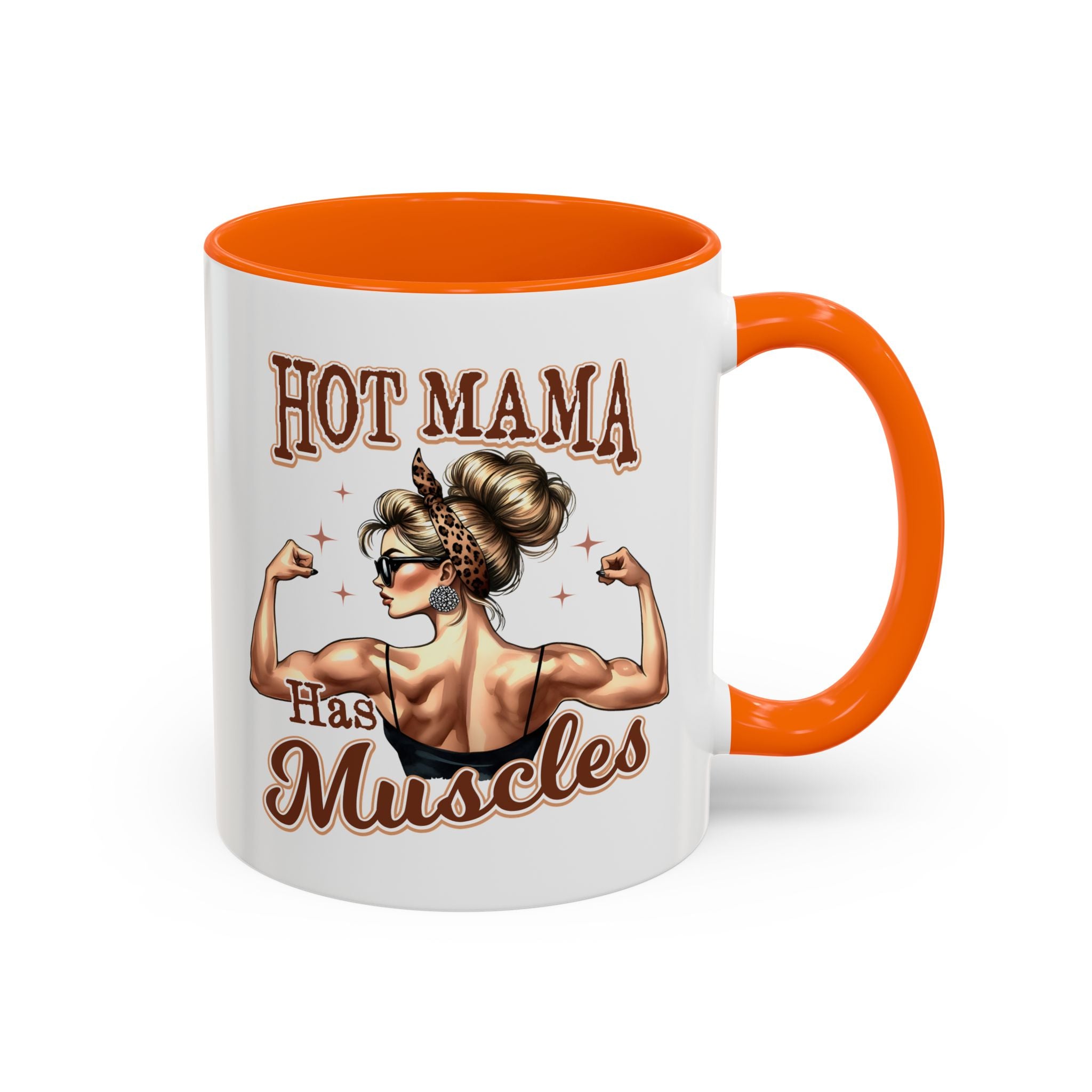 Hot Mama Coffee Mug: Empowerment, Gifts for Moms, Fitness Lovers, Best Friend, Funny Gift, Occasions: Birthdays, Holidays