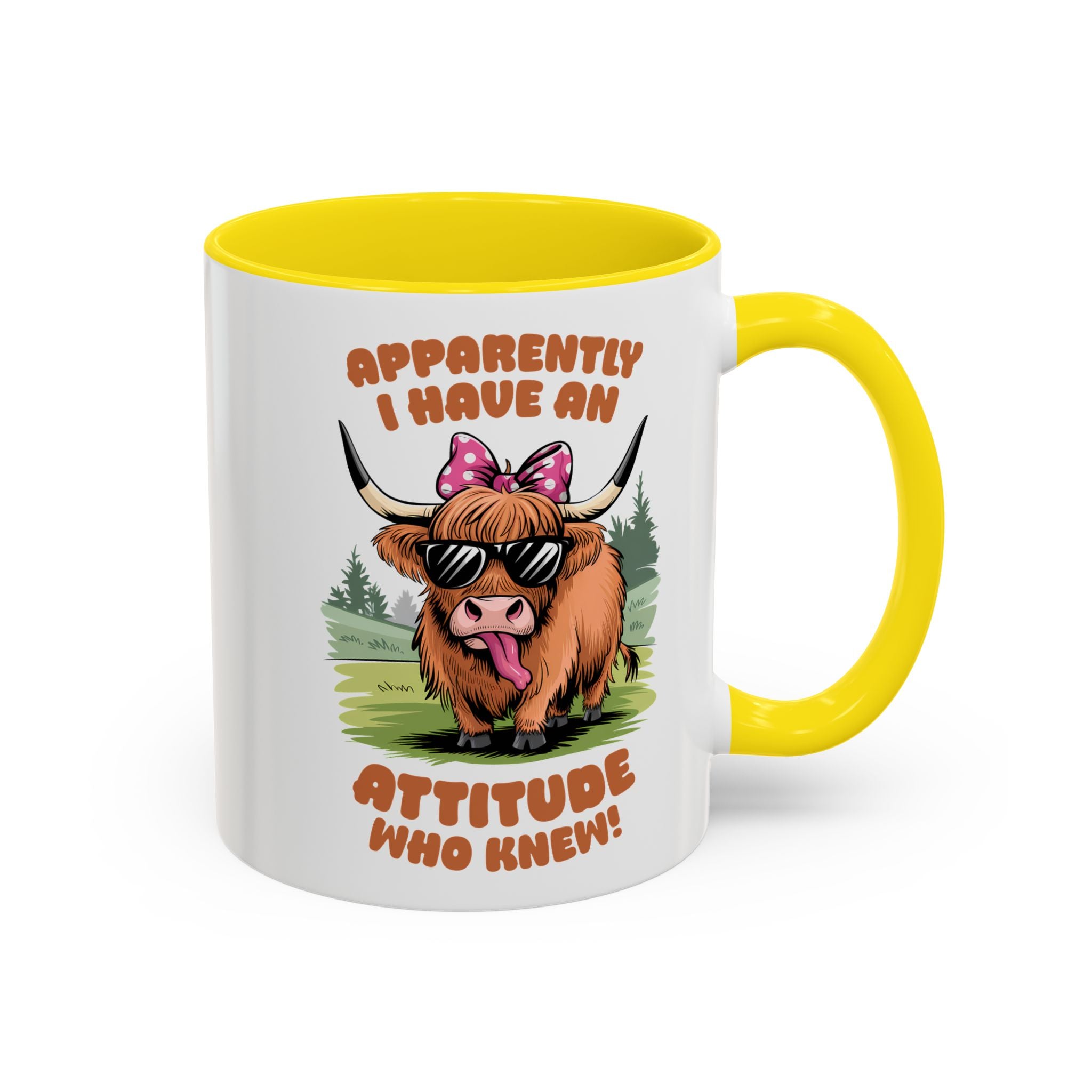 Fun Attitude Coffee Mug - Perfect Gift for Animal Lovers cow farm humor