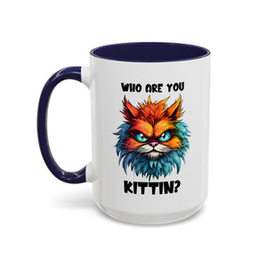 sarcasm funny  Cat Coffee Mug, Unique Gift for Cat Lovers, Fun Kitchen Decor, Perfect for Birthdays, Holidays, - 'Who Are [...]