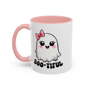 Cute Ghost Coffee Mug - Perfect for Halloween, Gift for Friends, Spooky Season, Cozy Vibes, Boo-tiful Design
