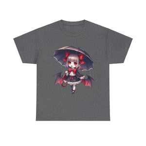 vampire girl horror Unisex Heavy Cotton Tee men women png31