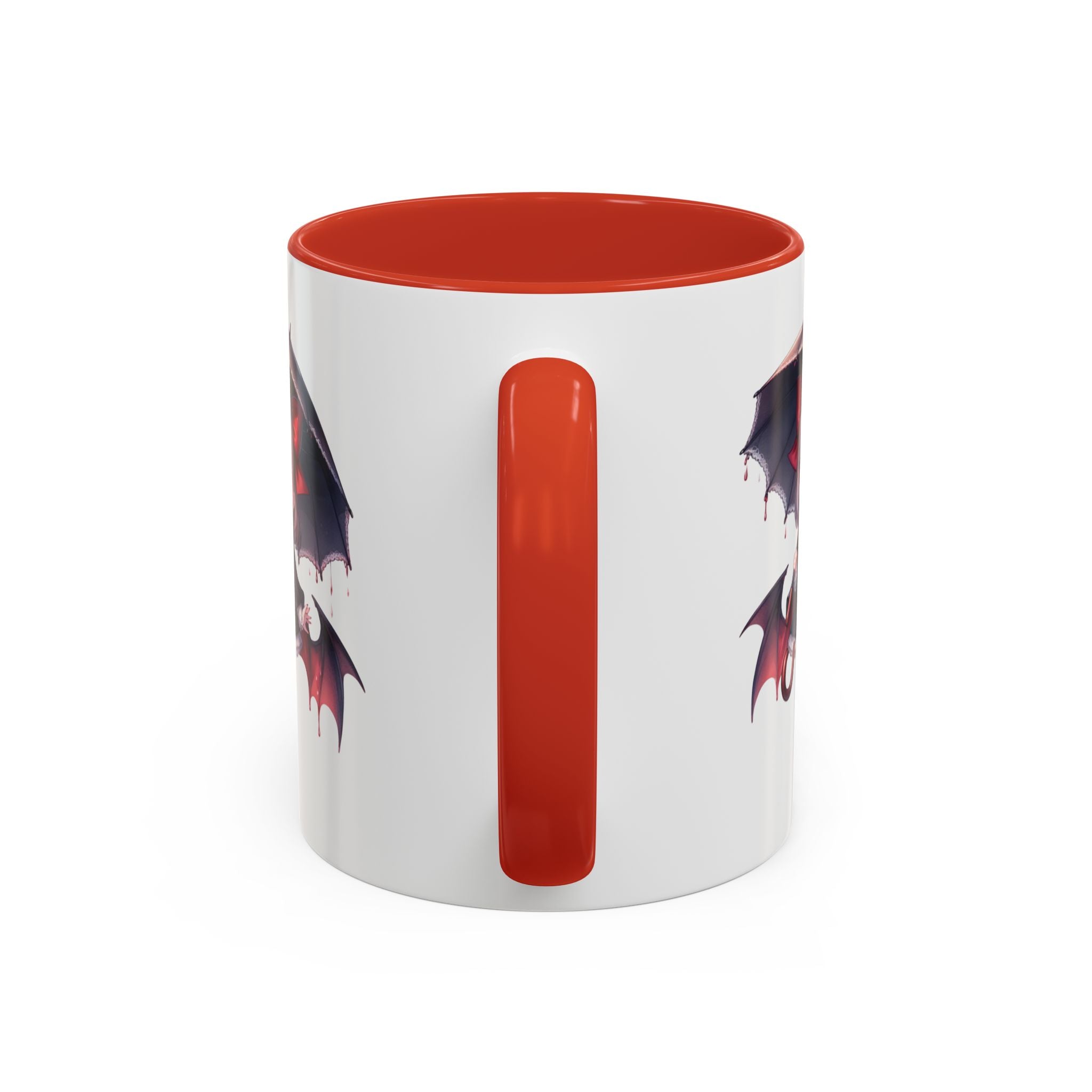 Gothic vampire girl  horror art Accent Coffee Mug (11, 15oz)