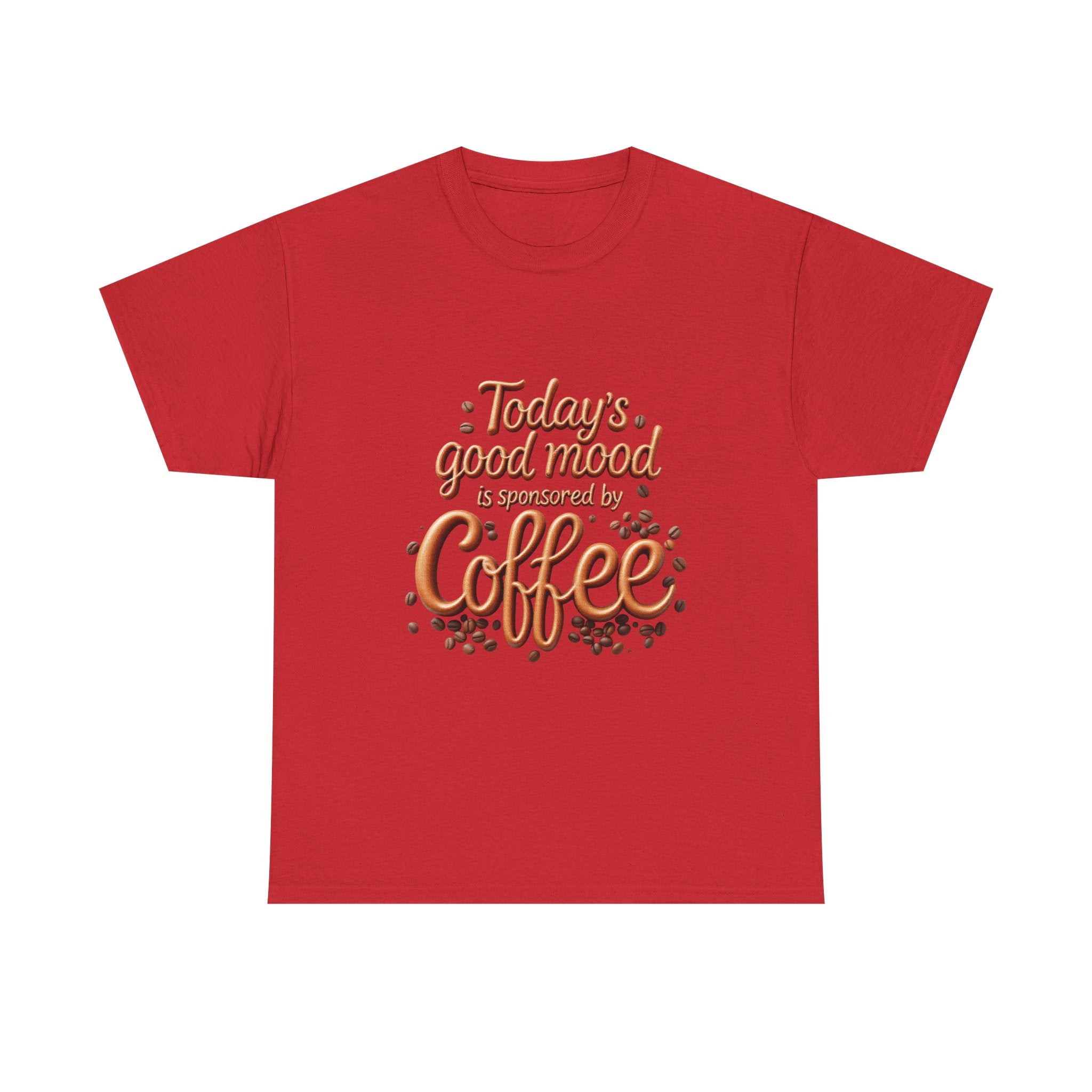 Coffee Mood Unisex Tee - Today's Good Mood Tee, Coffee Lover Shirt, Funny Gift for Him or Her, Casual Wear, Birthday Party Top
