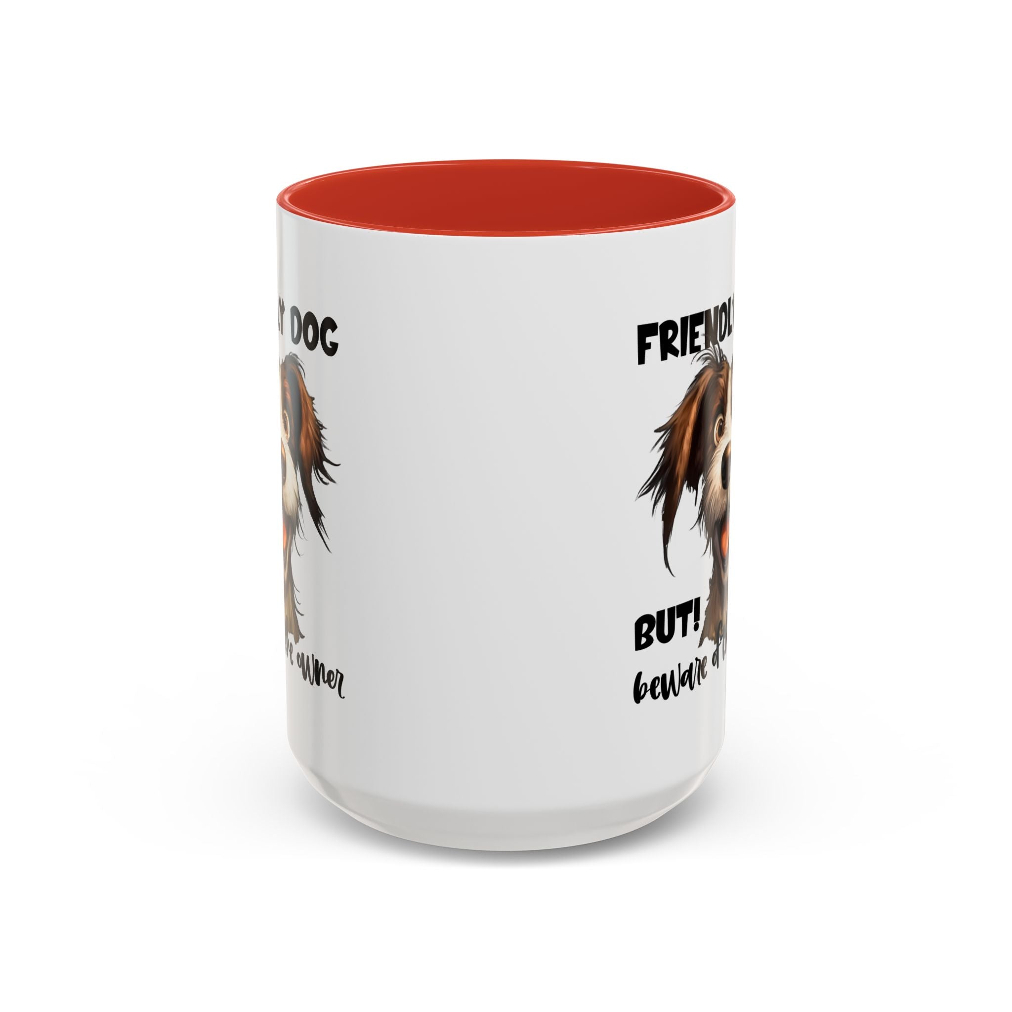 Friendly Dog Owner Mug, Dog Lover Gift, Funny Coffee Cup, Pet Owner Humor, Animal Lover Present, Holiday Gift for Dog Lovers