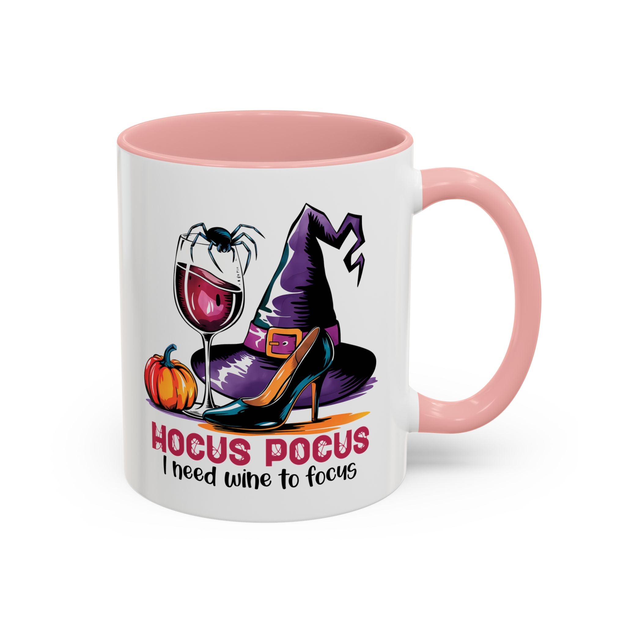 Spooky Witch Coffee Mug | Hocus Pocus Design, Unique Halloween Gift, Magic Brew Cup, Wine Lover's Mug, Cozy Autumn Decor