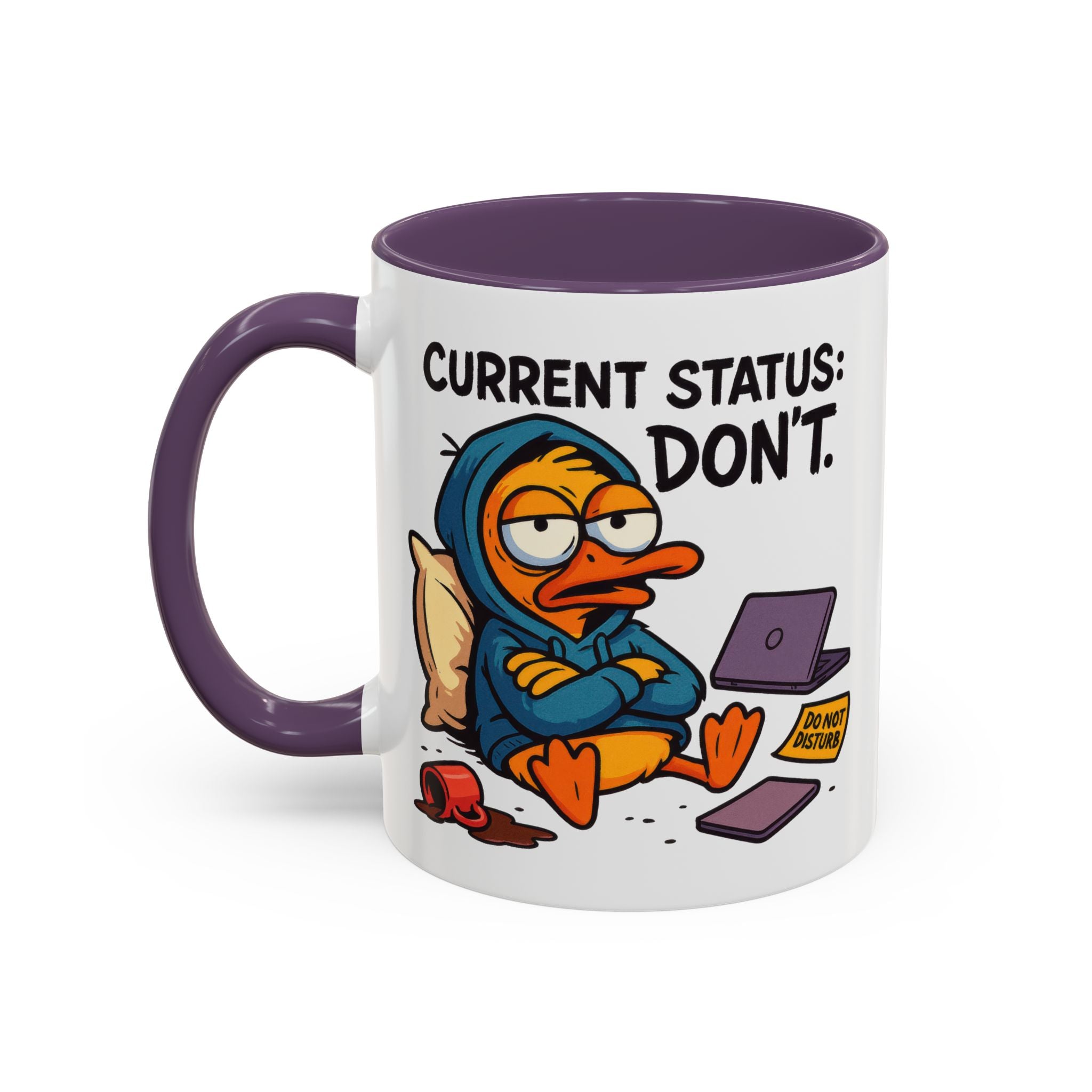 Chill Vibes Coffee Mug, Perfect for Lazy Days, Gift for Homebodies, Quirky Coffee Lover, Fun Desk Accessory, Work from Home Essentials