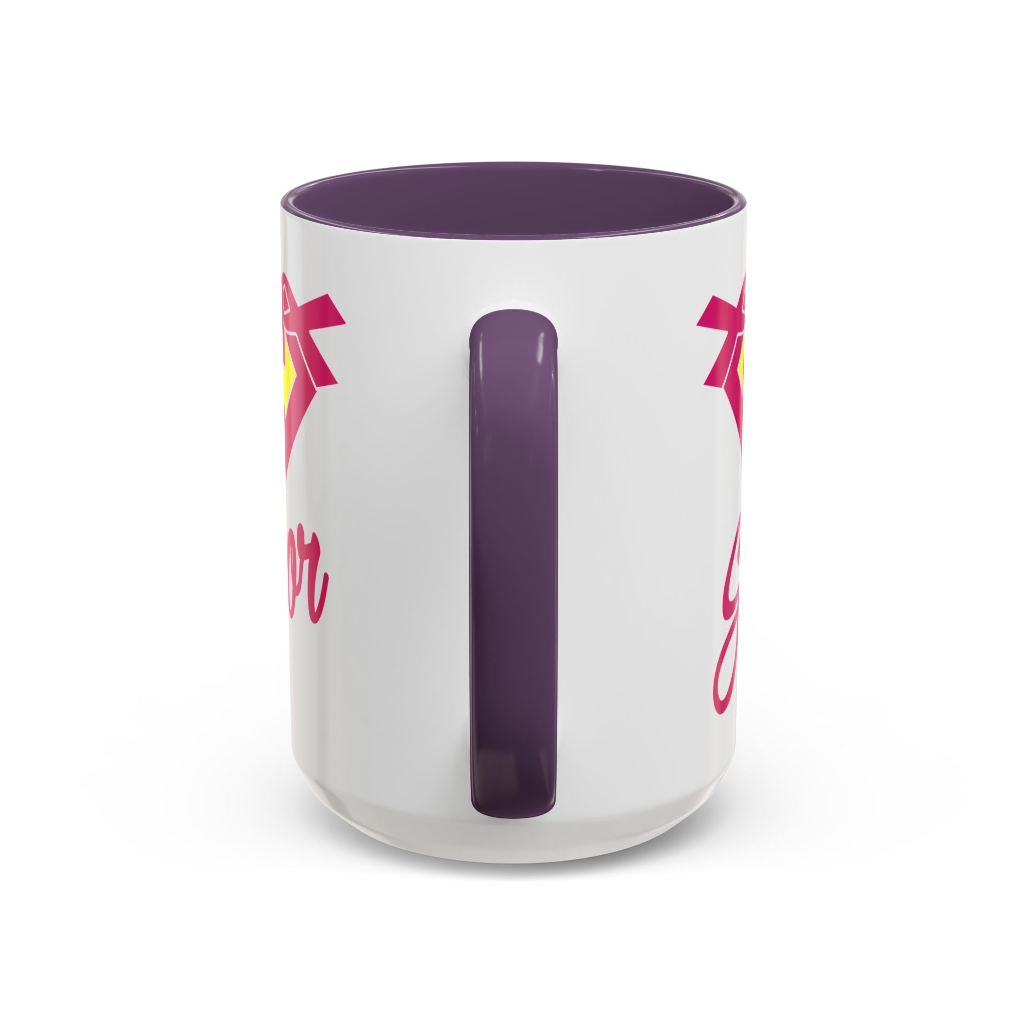 Survivor Mug 11oz & 15oz | Cancer Awareness, Motivational Gift, Empowerment, Superhero Theme, Unique Coffee Cup