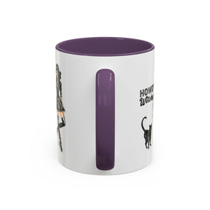 Spooky Cat Coffee Mug, Halloween Gifts, Witchy Home Decor, Black Cat Mug, Cozy Drinkware, Magical Kitchen Accessories