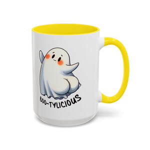 Cute Ghost Coffee Mug, Halloween Mug, Boo-tiful Gift, Funny Coffee Cup, Spooky Drinkware, Ghost Lovers Gift