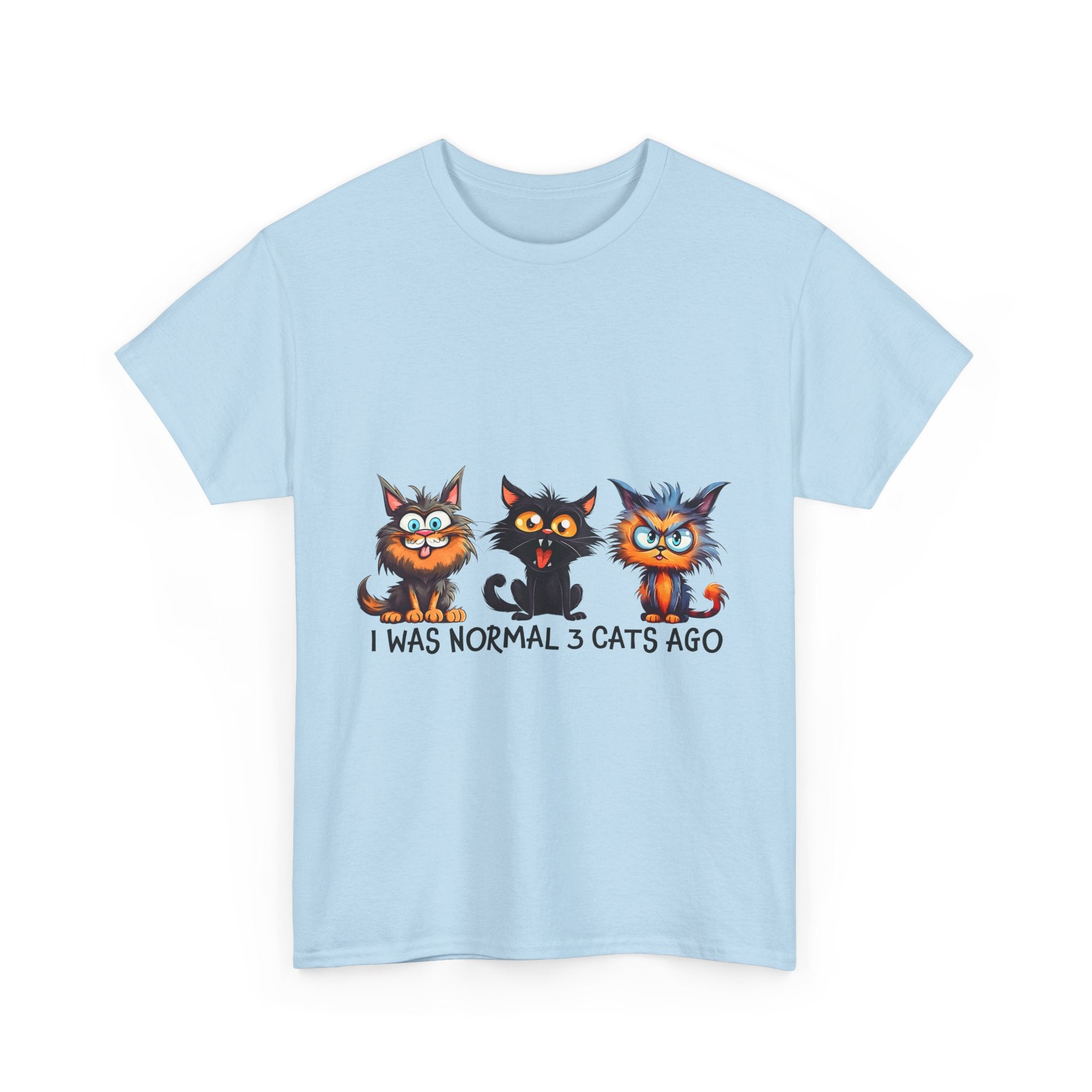 Funny Cat Lovers Tee - I Was Normal 3 Cats Ago, Unisex Shirt for Pet Owners, Cat Mom Gift, Cute Animal Tee, Cat-Themed Humor, Birthday [...]