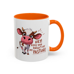 Funny Cow Coffee Mug – Perfect Gift for Farmers, Cow Lovers, Humor Fans, Cute Kitchen Decor, Office Coffee Cup