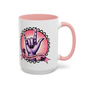 Rock 'n' Roll Accent Coffee Mug - Perfect for Music Lovers, Gift for Her, Unique Office Mug, Fun Coffee Cup, Empowering Gift Idea