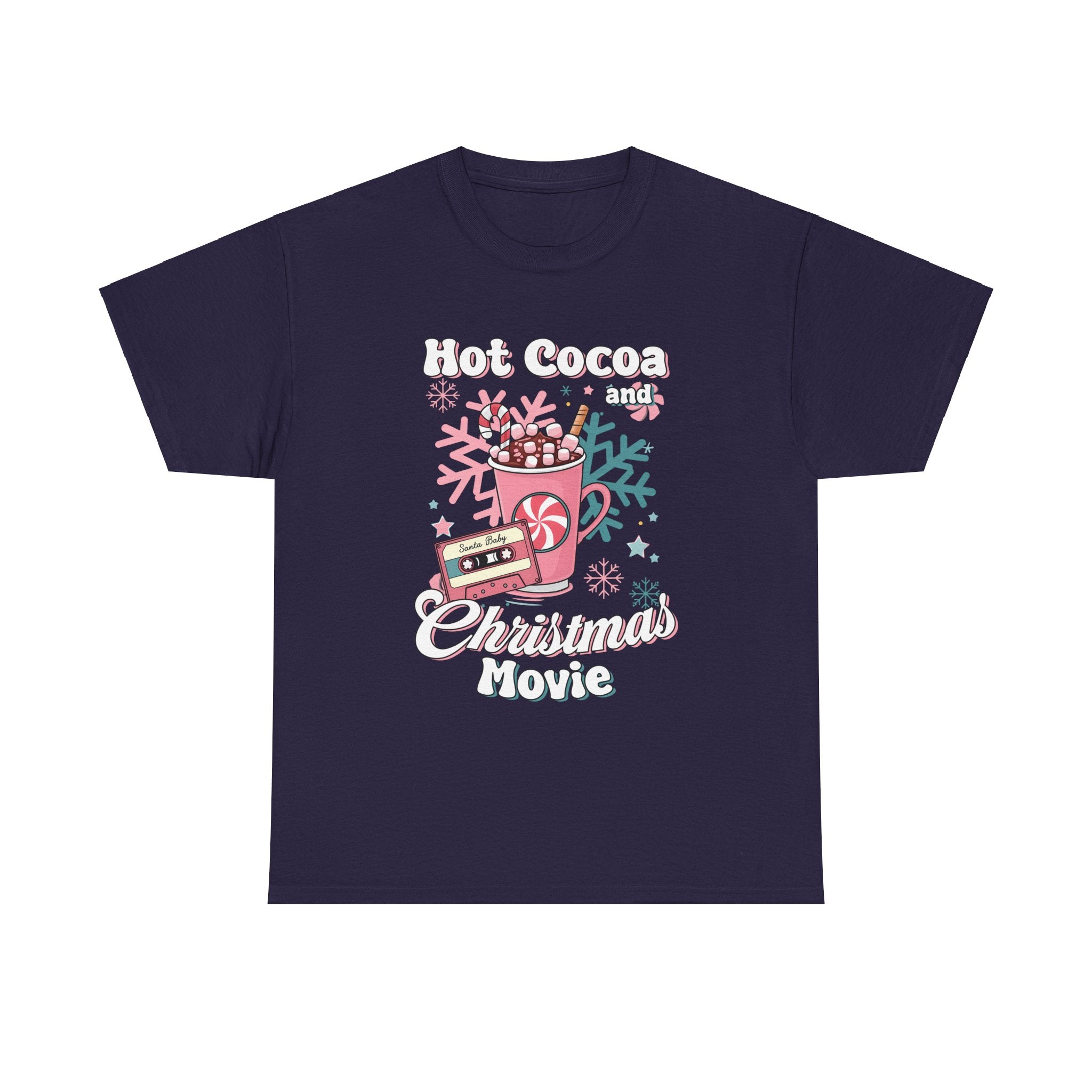 hot cocoa and christmas movie Unisex Heavy Cotton Tee