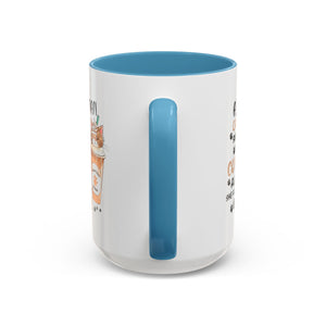 Cat Lover Coffee Mug - "A Woman Cannot Survive on Coffee Alone..."