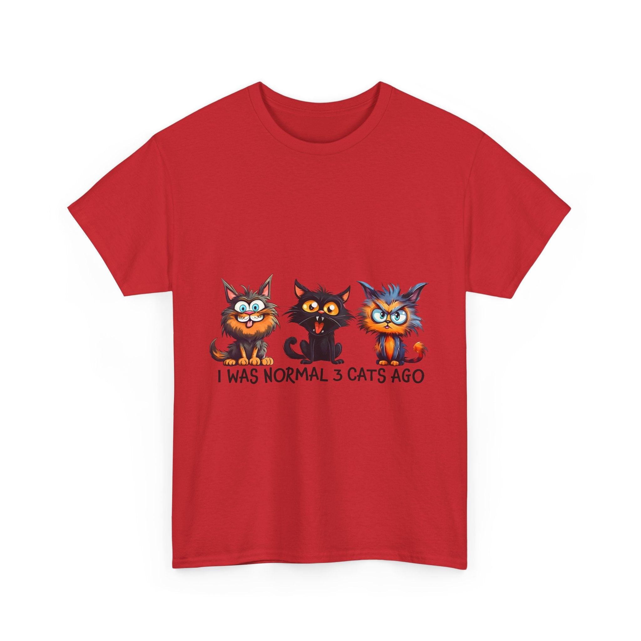 Funny Cat Lovers Tee - I Was Normal 3 Cats Ago, Unisex Shirt for Pet Owners, Cat Mom Gift, Cute Animal Tee, Cat-Themed Humor, Birthday [...]