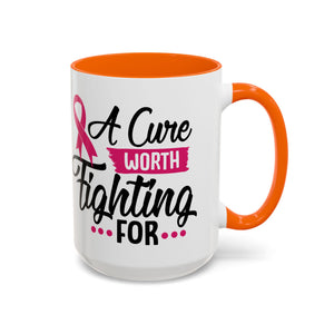 Inspirational Breast Cancer Awareness Mug, Supportive Gift for Fighters, 11oz & 15oz Coffee Cup - Perfect for Fundraisers, Hope, [...]