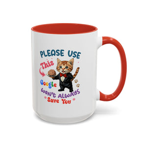 fancy sarcasm Cat Coffee Mug, Funny Cat Mug, Gifts for Cat Lovers, Unique Coffee Cup,