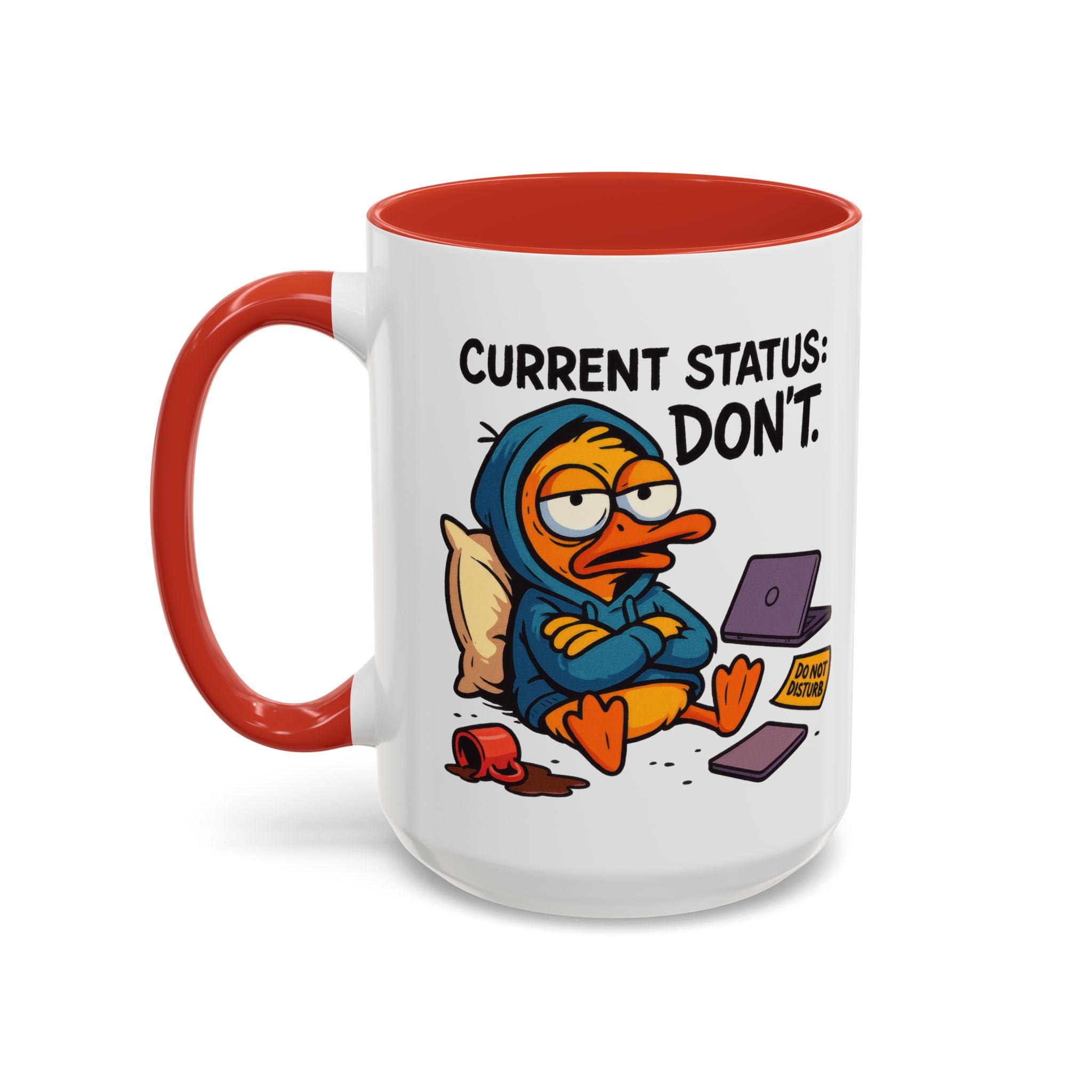 Chill Vibes Coffee Mug, Perfect for Lazy Days, Gift for Homebodies, Quirky Coffee Lover, Fun Desk Accessory, Work from Home Essentials