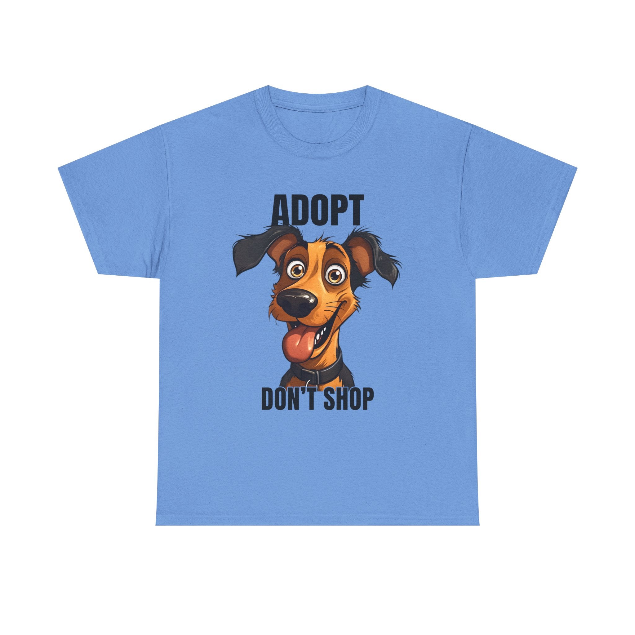 Funny Dog Adoption Tee, Unisex Tee, Pet Lover Gift, Animal Rescue Shirt, Dog Lover Apparel, Adopt Don't Shop Tee