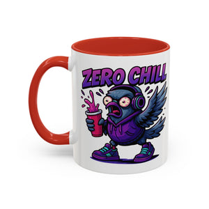 Zero Chill Accent Coffee Mug - Fun Ceramic Cup for Coffee Lovers, Unique Gift for Friends, Quirky Drinkware, Perfect for Birthdays, [...]
