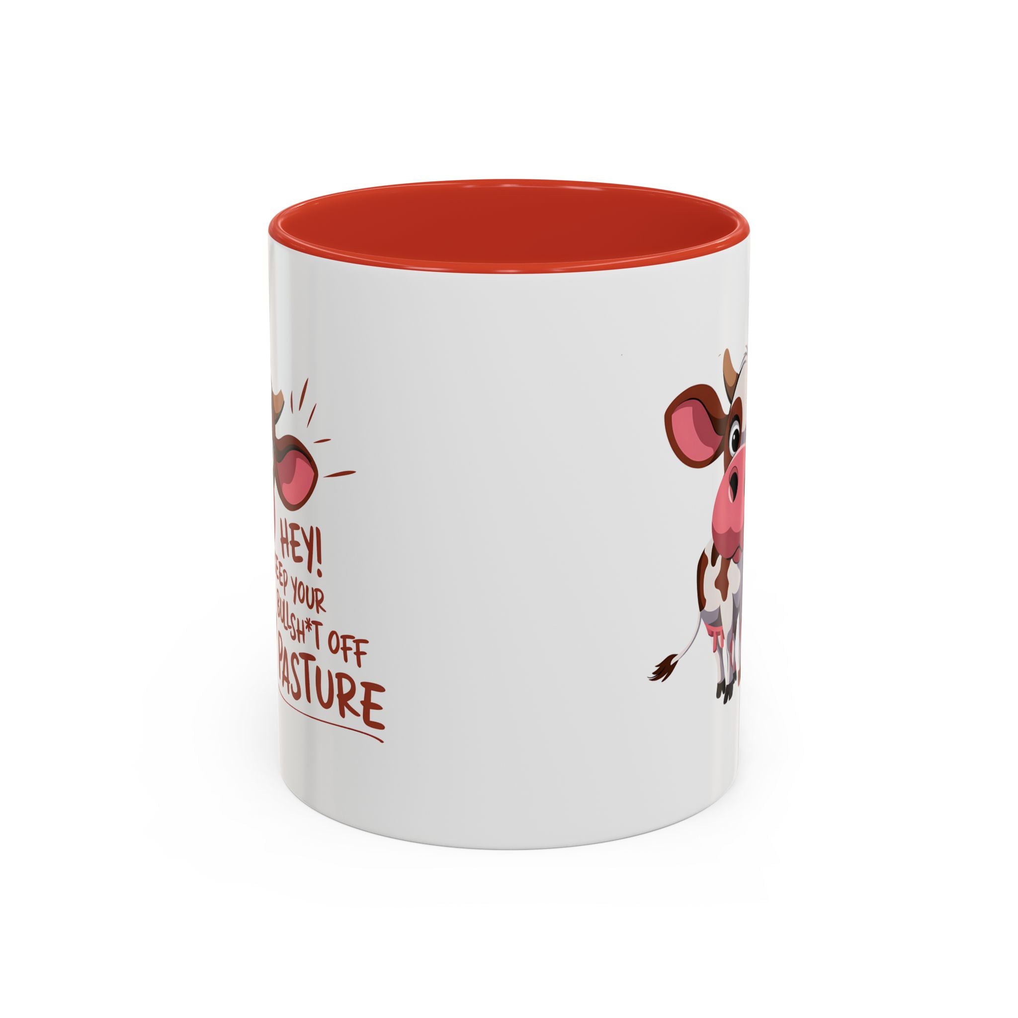 Funny Cow Coffee Mug – Perfect Gift for Farmers, Cow Lovers, Humor Fans, Cute Kitchen Decor, Office Coffee Cup