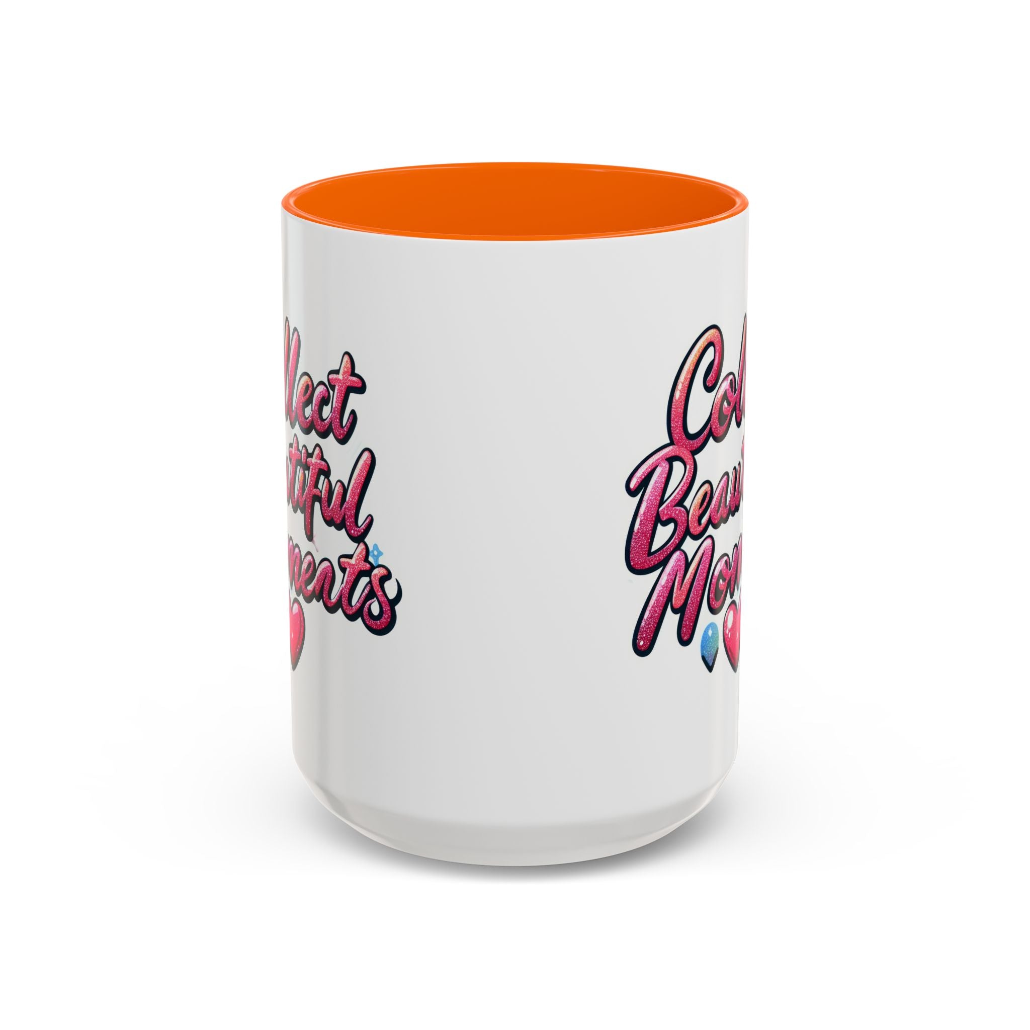 Collect Beautiful Moments Coffee Mug - 11oz & 15oz positive vibe love heart cup