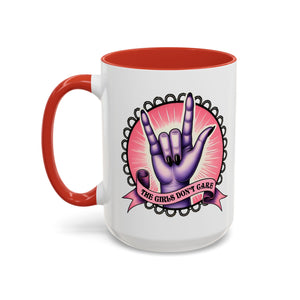 Rock 'n' Roll Accent Coffee Mug - Perfect for Music Lovers, Gift for Her, Unique Office Mug, Fun Coffee Cup, Empowering Gift Idea