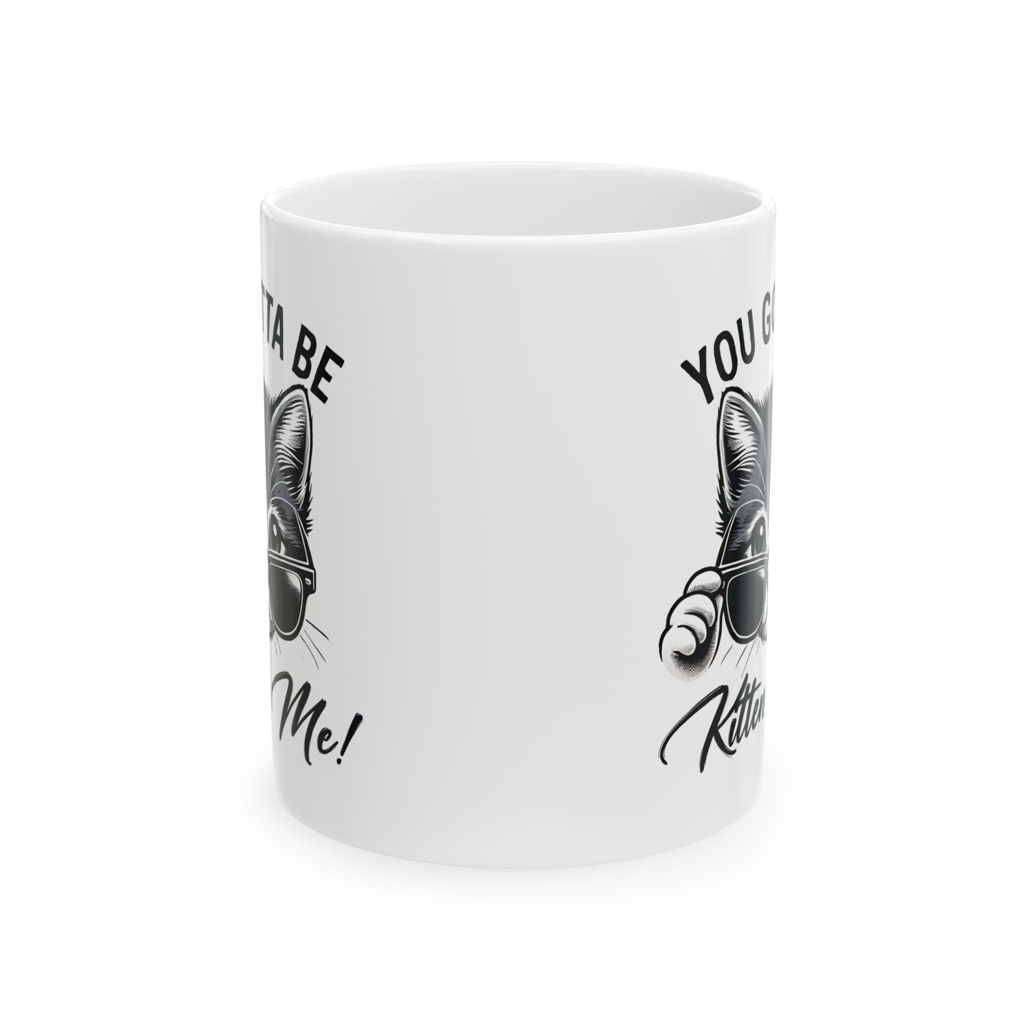 Cool Cat sarcasm coffee  Mug - Perfect for Cat Lovers, Coffee Enthusiasts, Funny Gift, 11oz, 15oz