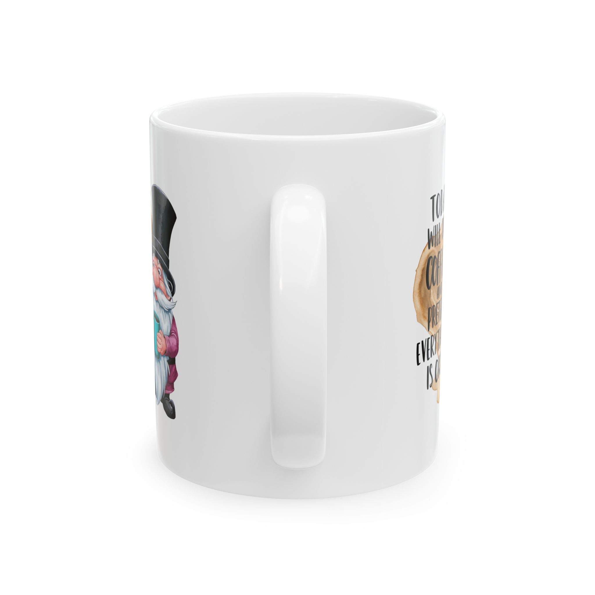 coffee Mug for Coffee Lovers, Fun Gift for Holidays, Unique Tea Cup, Seasonal Decor