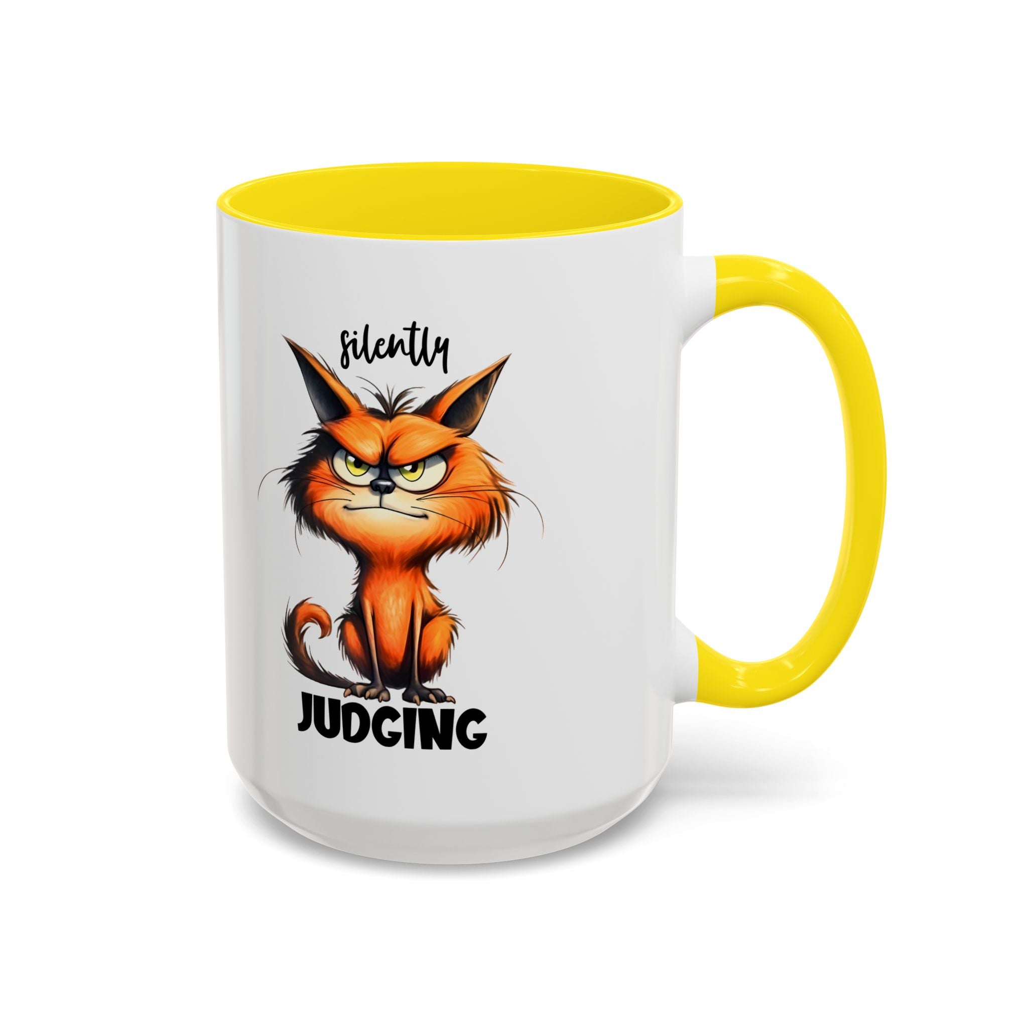 sarcasm attitude  Cat Coffee Mug - Just Judging - Perfect Gift for Cat Lovers, Pet Owners, Birthdays,  Funny Mug