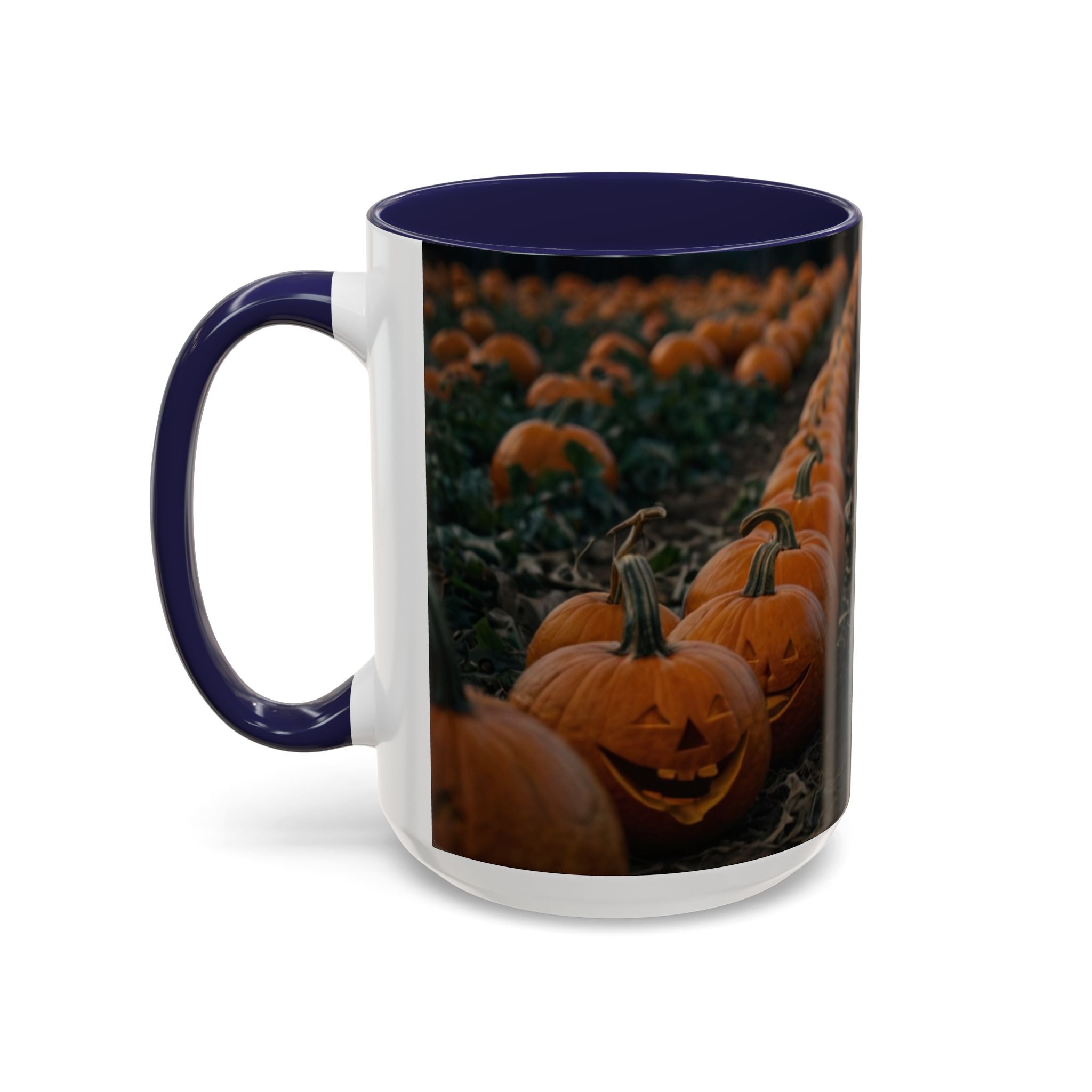Halloween Black Cat Pumpkin Coffee Mug spooky magical