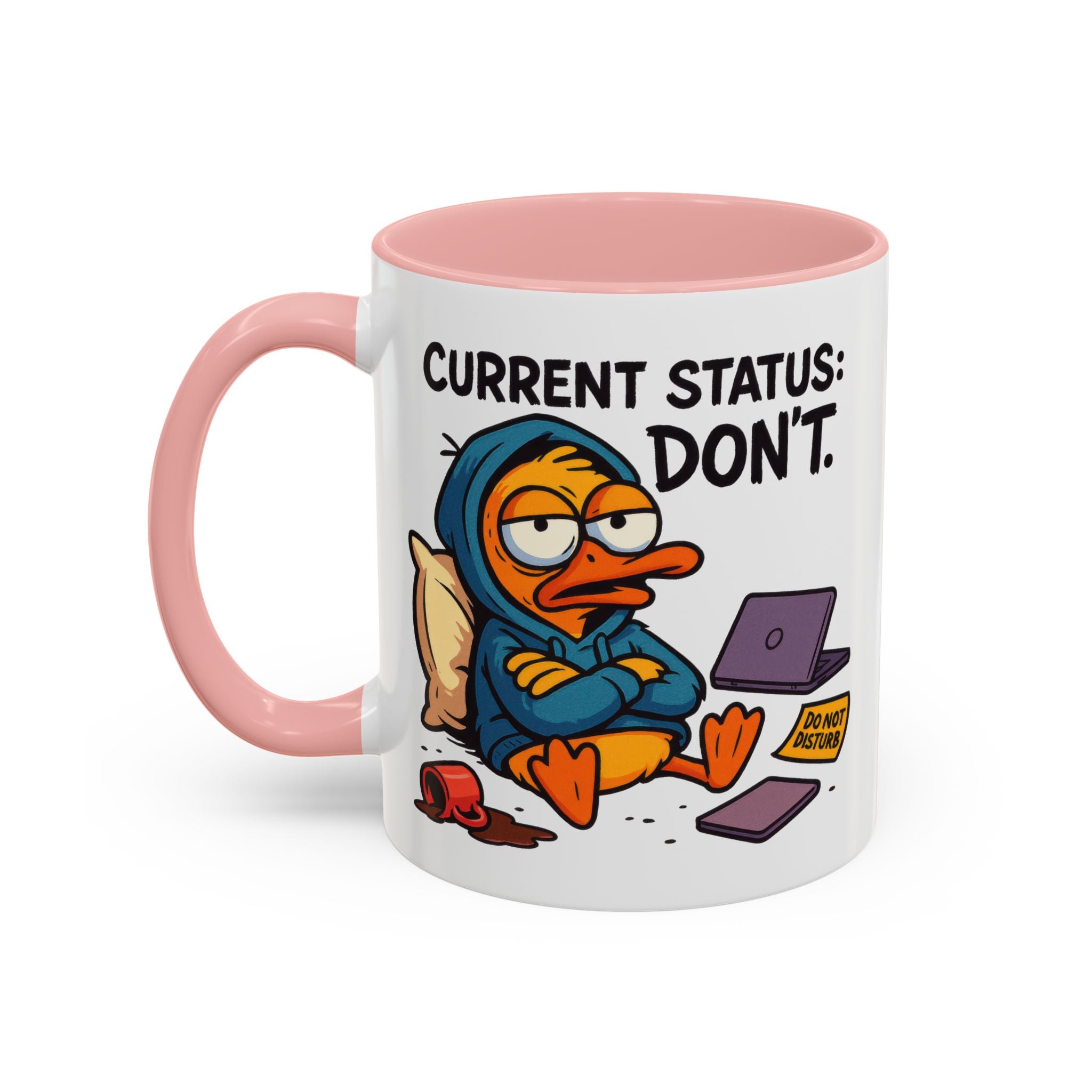Chill Vibes Coffee Mug, Perfect for Lazy Days, Gift for Homebodies, Quirky Coffee Lover, Fun Desk Accessory, Work from Home Essentials