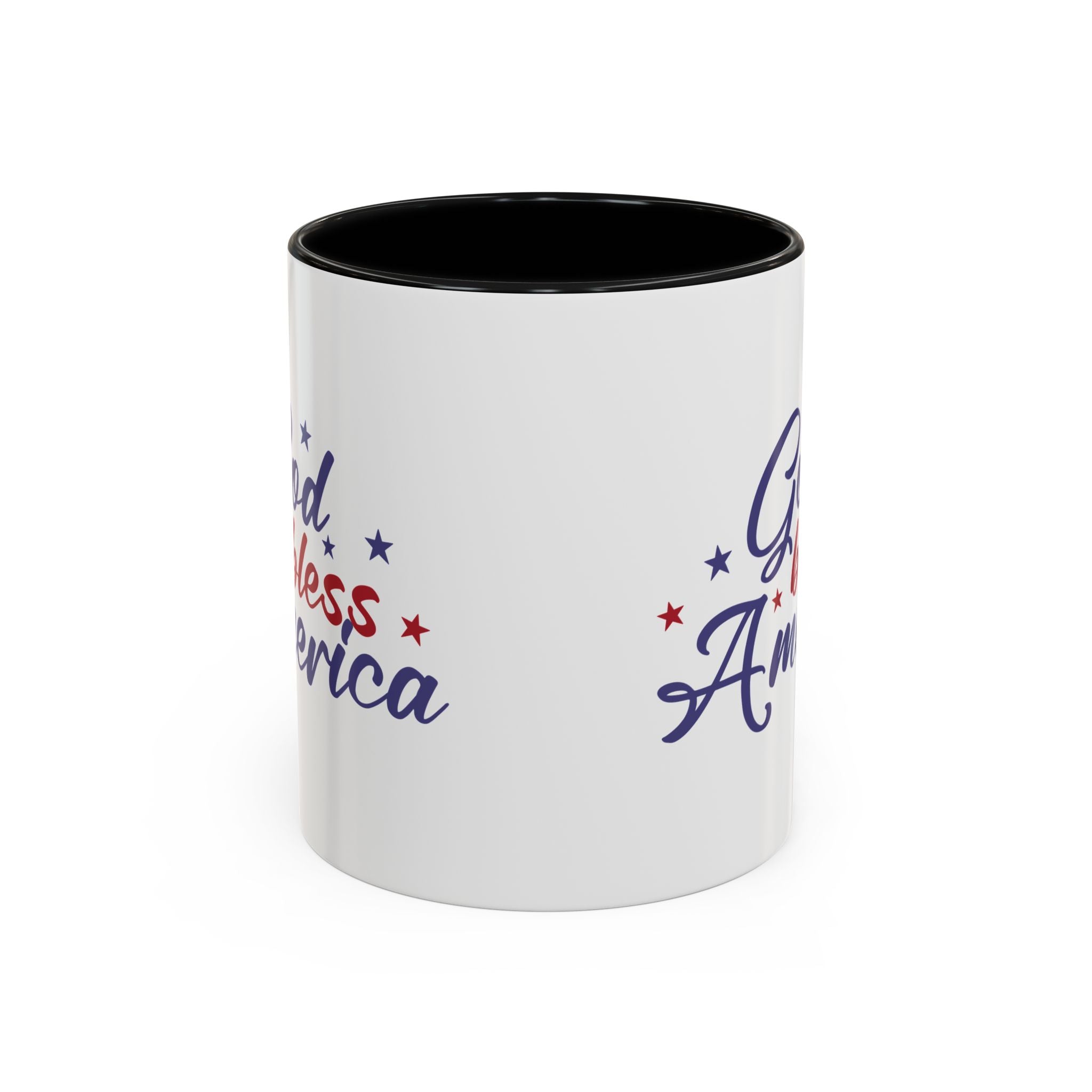 Patriotic Coffee Mug - God Bless America Design
