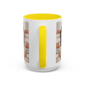 Cute Dog Accent Coffee Mug - Perfect Gift for Pet Lovers, Animal Lovers, Home Decor, Coffee Lovers, Unique Kitchenware