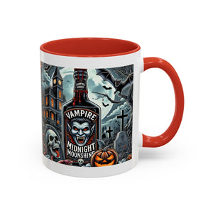 Gothic vampire Halloween Coffee Mug, Spooky Decor, Skull Design, Gift for Horror Lovers,  Party Essential, Unique Drinkware