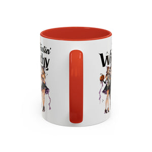 Witchy Accent Coffee Mug - Spooky Halloween Mug, Witchy Decor, Gift for Her, Fall Coffee Cup, Party Mug