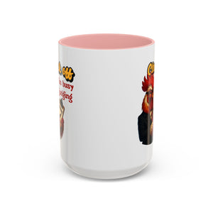 Funny Cluck Off Coffee Mug - Perfect for Chicken Lovers, Gag Gifts, Office Humor, and Birthdays