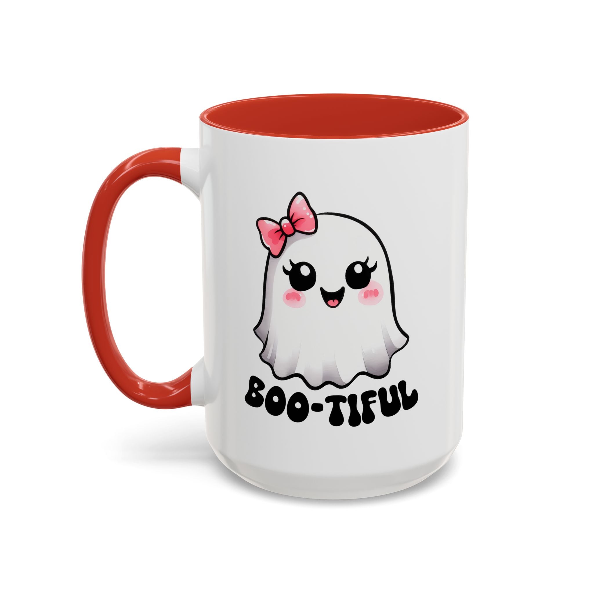 Cute Ghost Coffee Mug - Perfect for Halloween, Gift for Friends, Spooky Season, Cozy Vibes, Boo-tiful Design