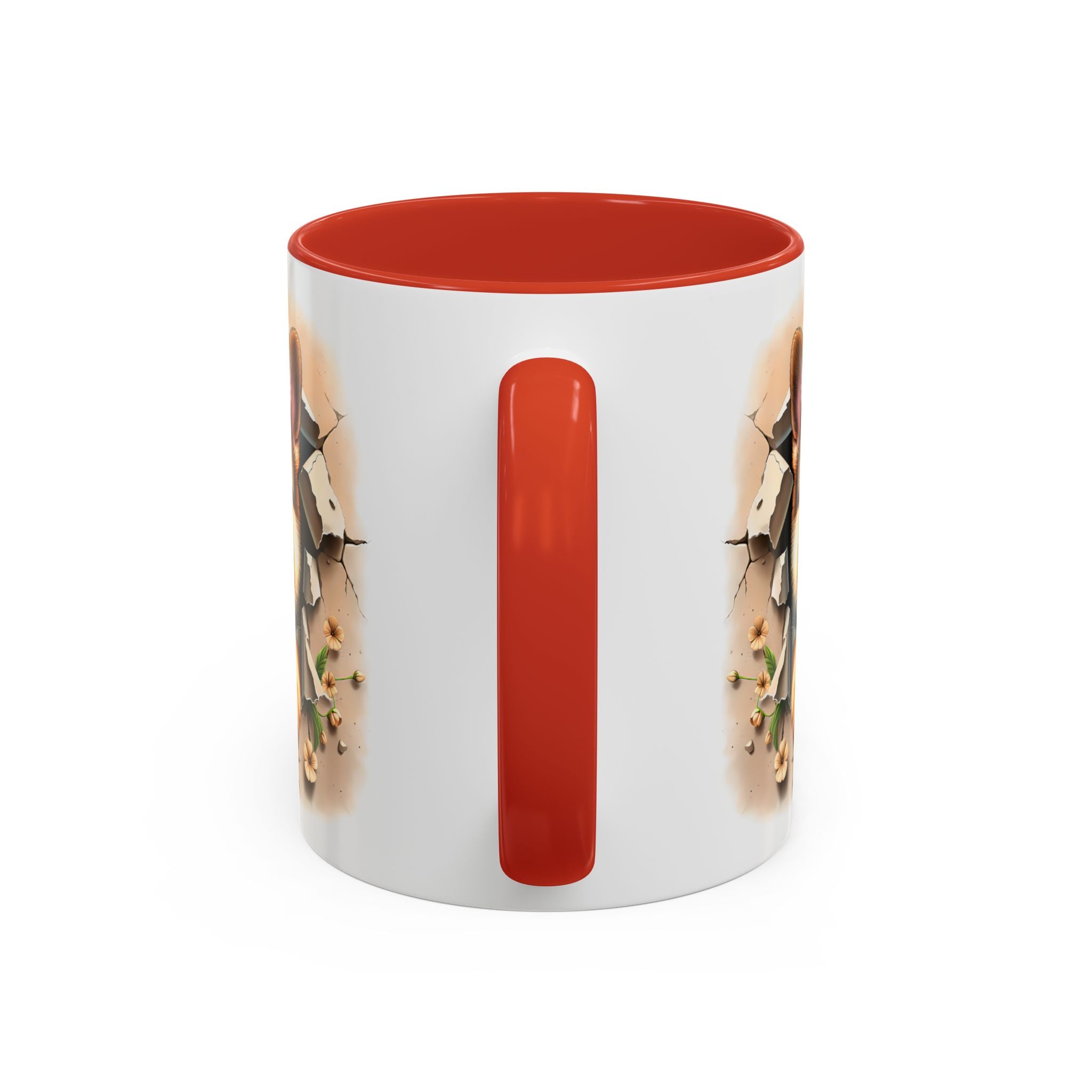 German Shepherd Accent Coffee Mug | Dog Lover Gift, Tasty Hot Beverage Cup, Pet Themed Kitchenware, Animal Adoption Cup, Unique Pet Gift