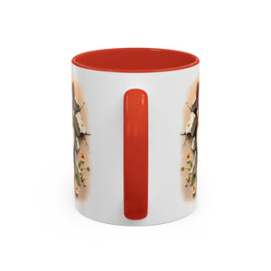 German Shepherd Accent Coffee Mug | Dog Lover Gift, Tasty Hot Beverage Cup, Pet Themed Kitchenware, Animal Adoption Cup, Unique Pet Gift