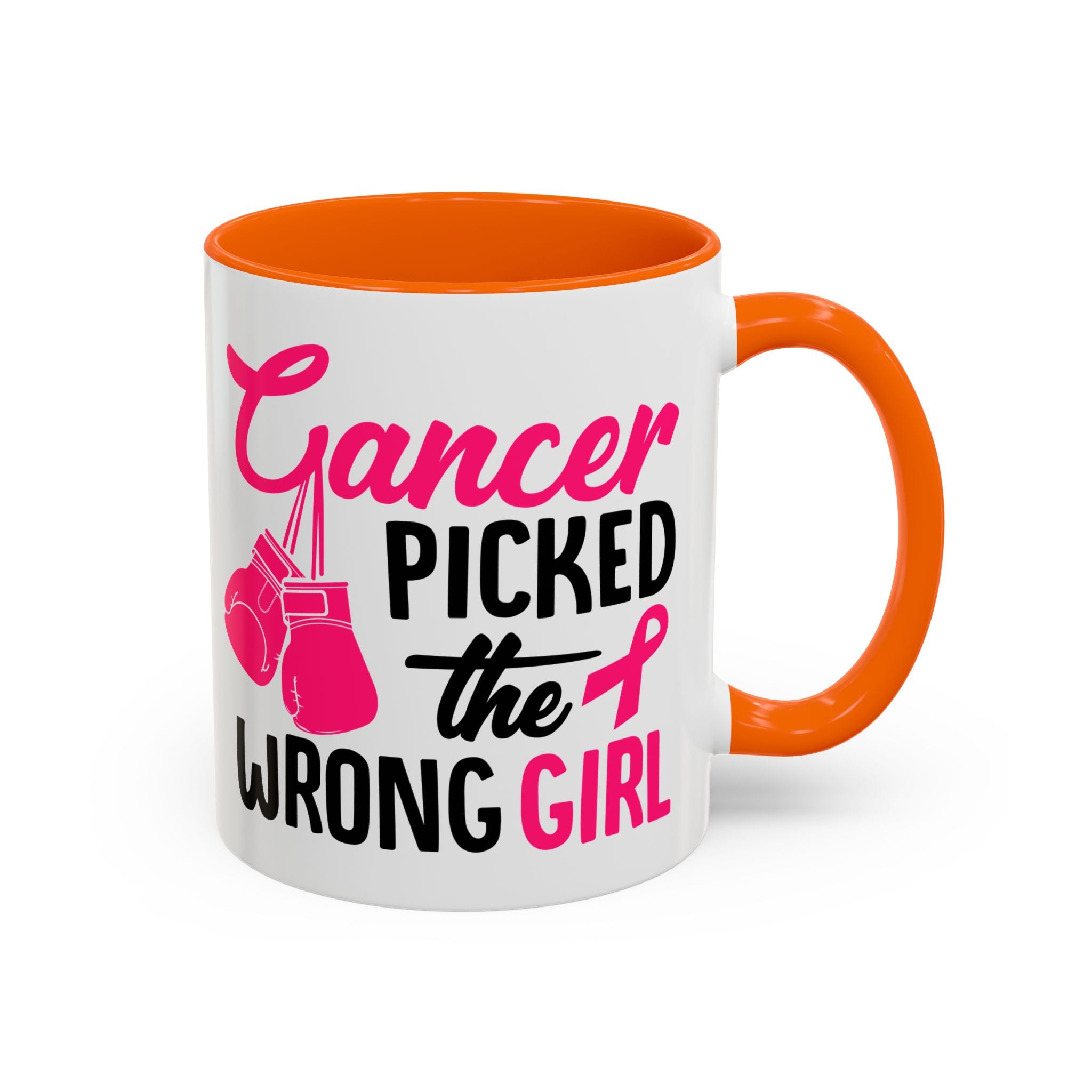 Empowering Cancer Warrior Mug, Coffee Cup for Fighters, Supportive Gift for Cancer Survivors, Inspiration for Awareness Events, [...]