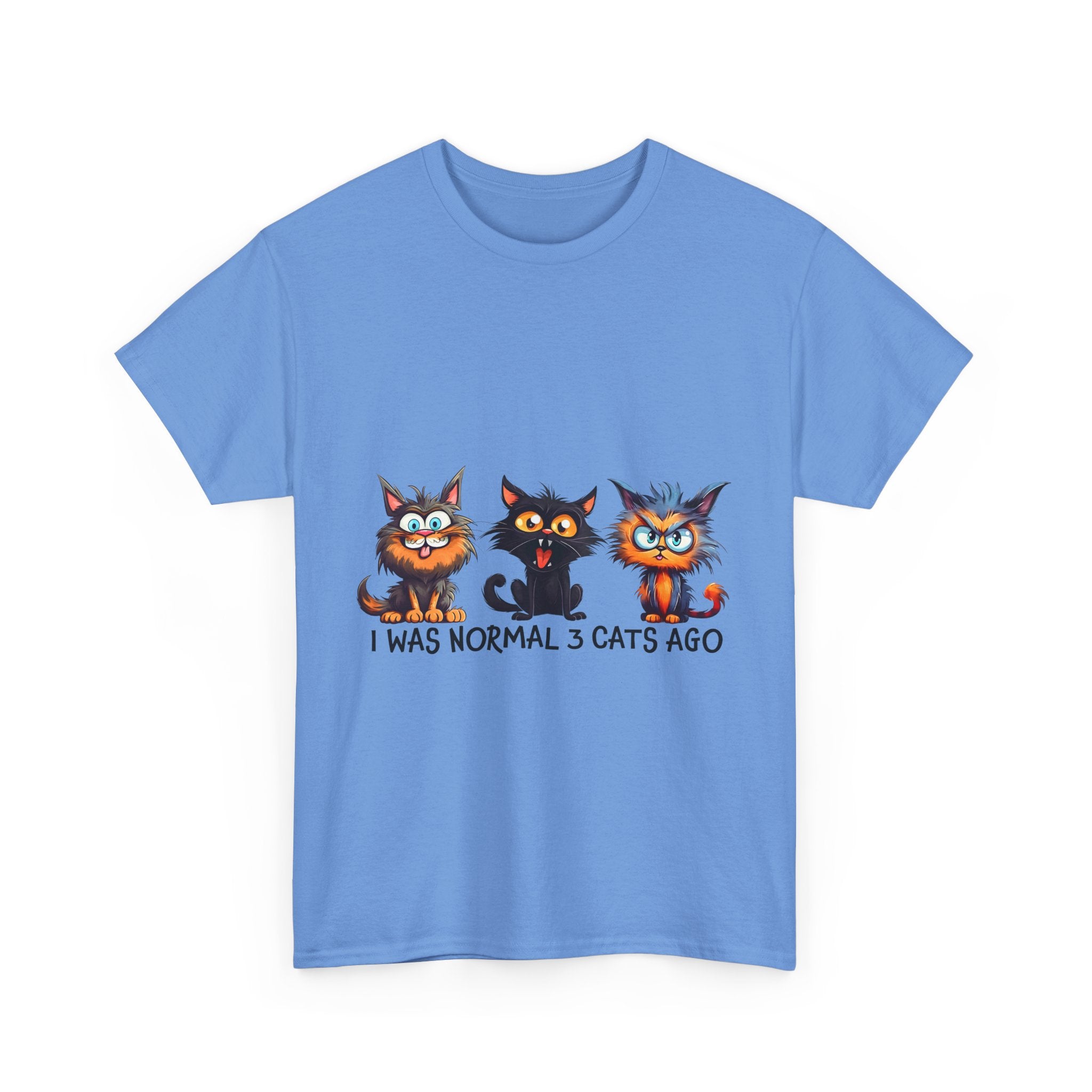 Funny Cat Lovers Tee - I Was Normal 3 Cats Ago, Unisex Shirt for Pet Owners, Cat Mom Gift, Cute Animal Tee, Cat-Themed Humor, Birthday [...]